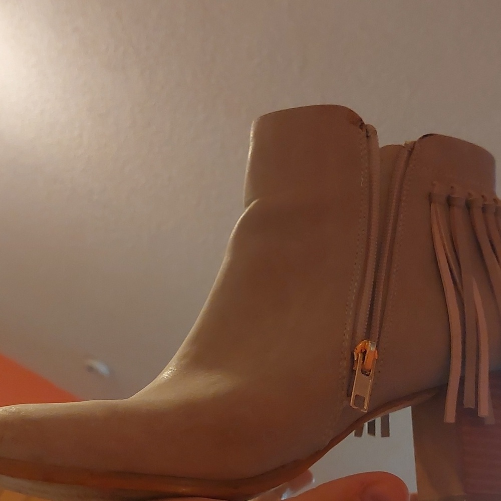 Journee Collection Fringe Booties